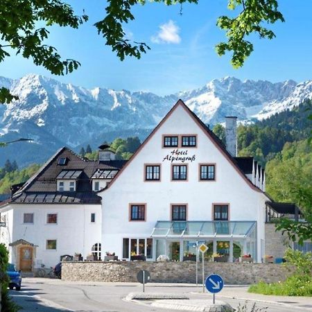 Hotel Garni Alpengruss ガルミッシュ・パルテンキルヒェン エクステリア 写真